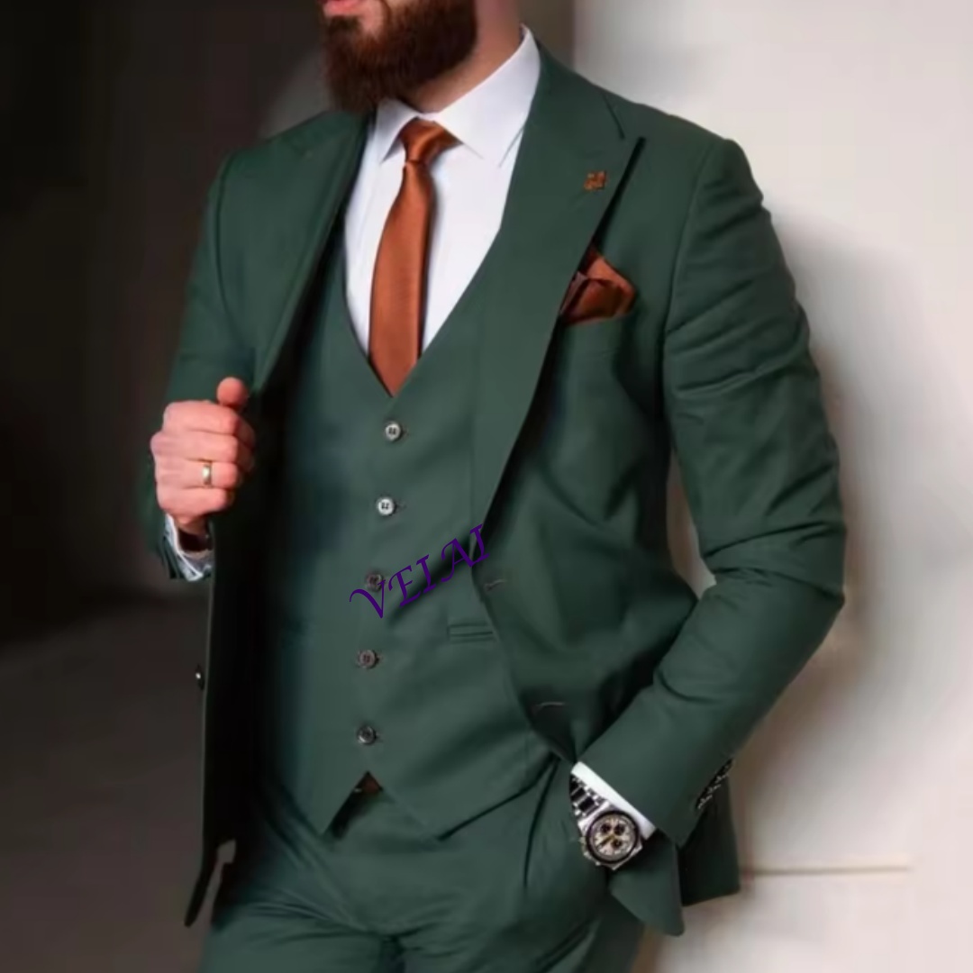Men Formal Wear With Blazer - CustomizedTailor Made Men Suits For Wedding