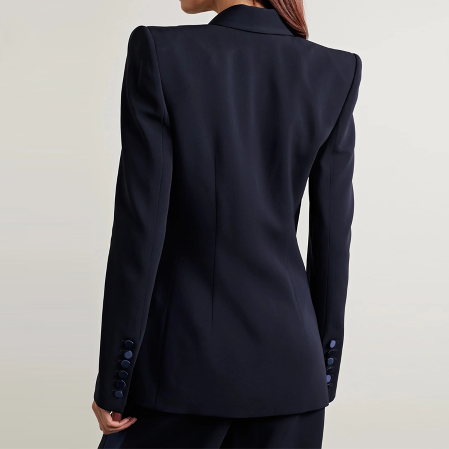 Navy Blue Women's 2 Piece Set  - Slim Fit Suit Set ulasan dan harga
