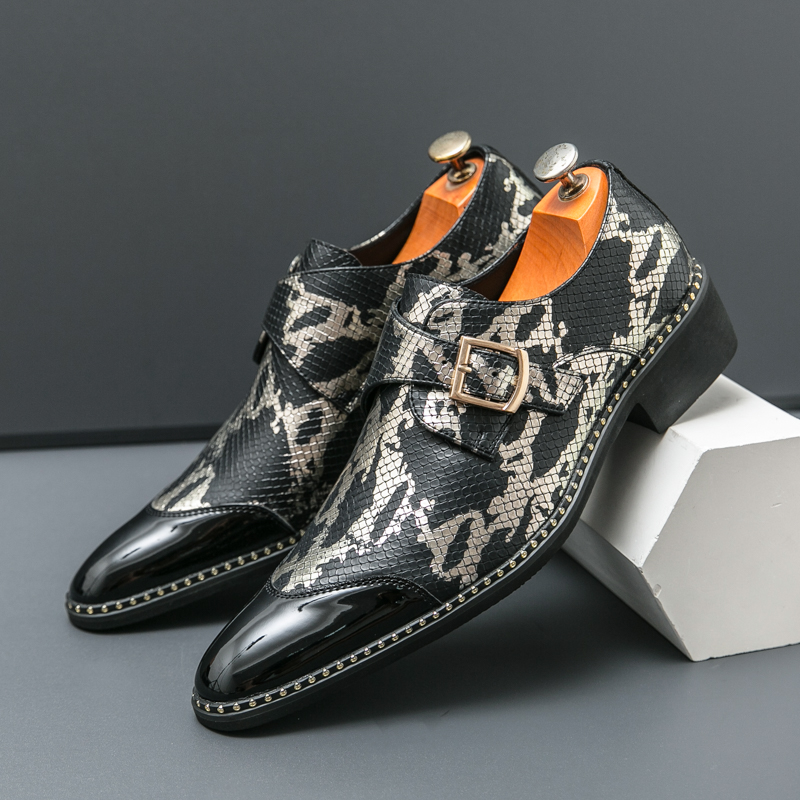 Retro Classic Le Fu Shoes Men  - Men Formal Wear Green ulasan dan harga