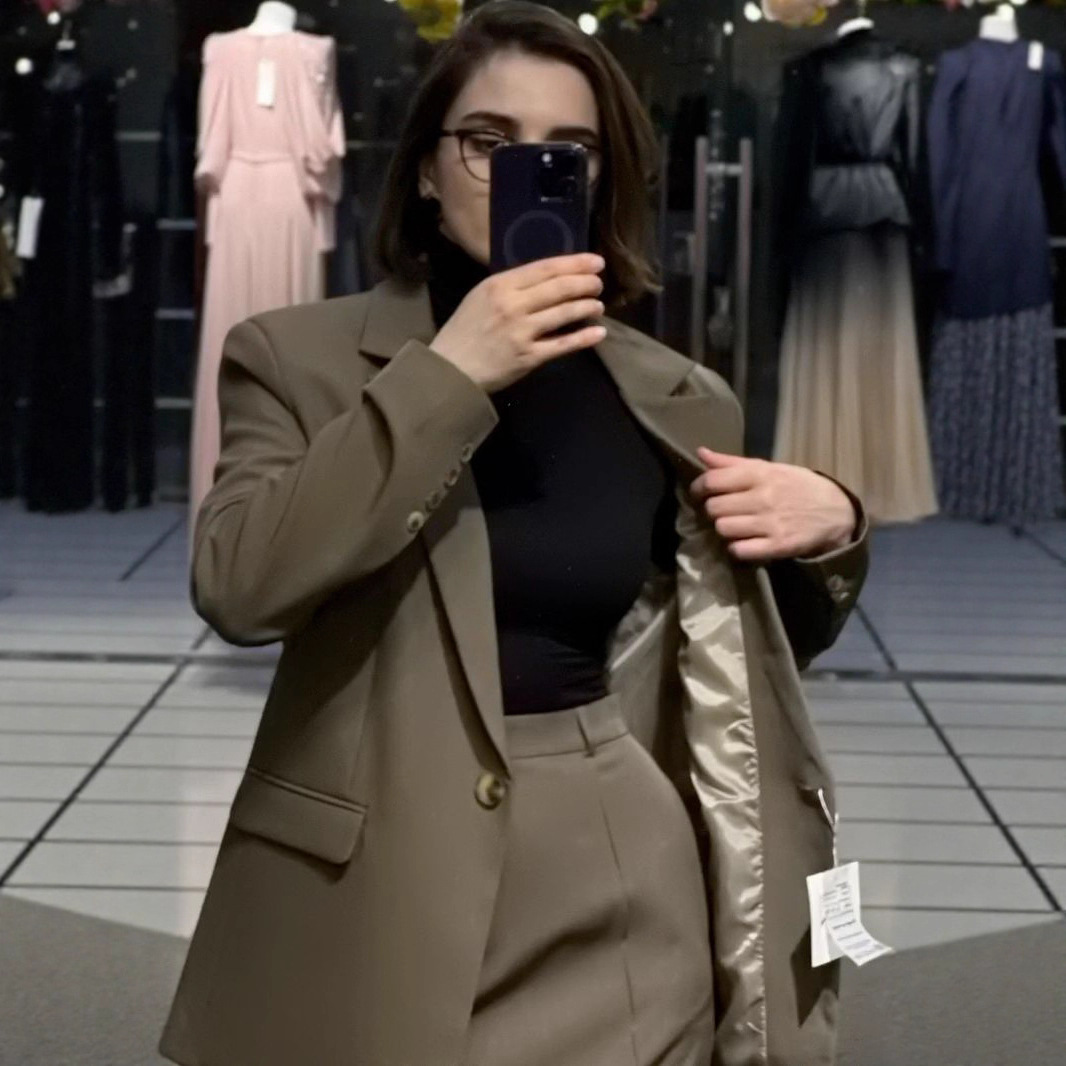 Allingentle Skirt Suit Women's - Slim Fit Suit Set ulasan dan harga