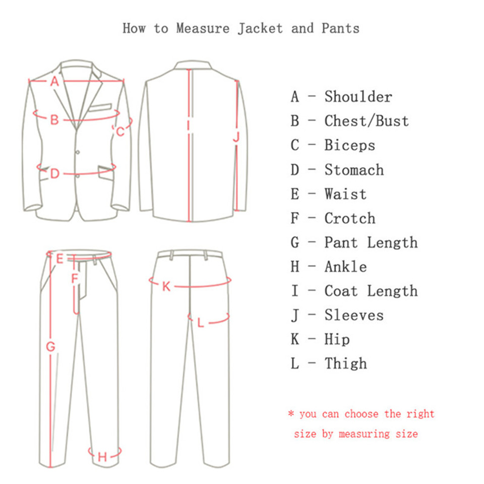 CustomizedTailor Made Men Suit - Men Formal Wear With Blazer ulasan dan harga