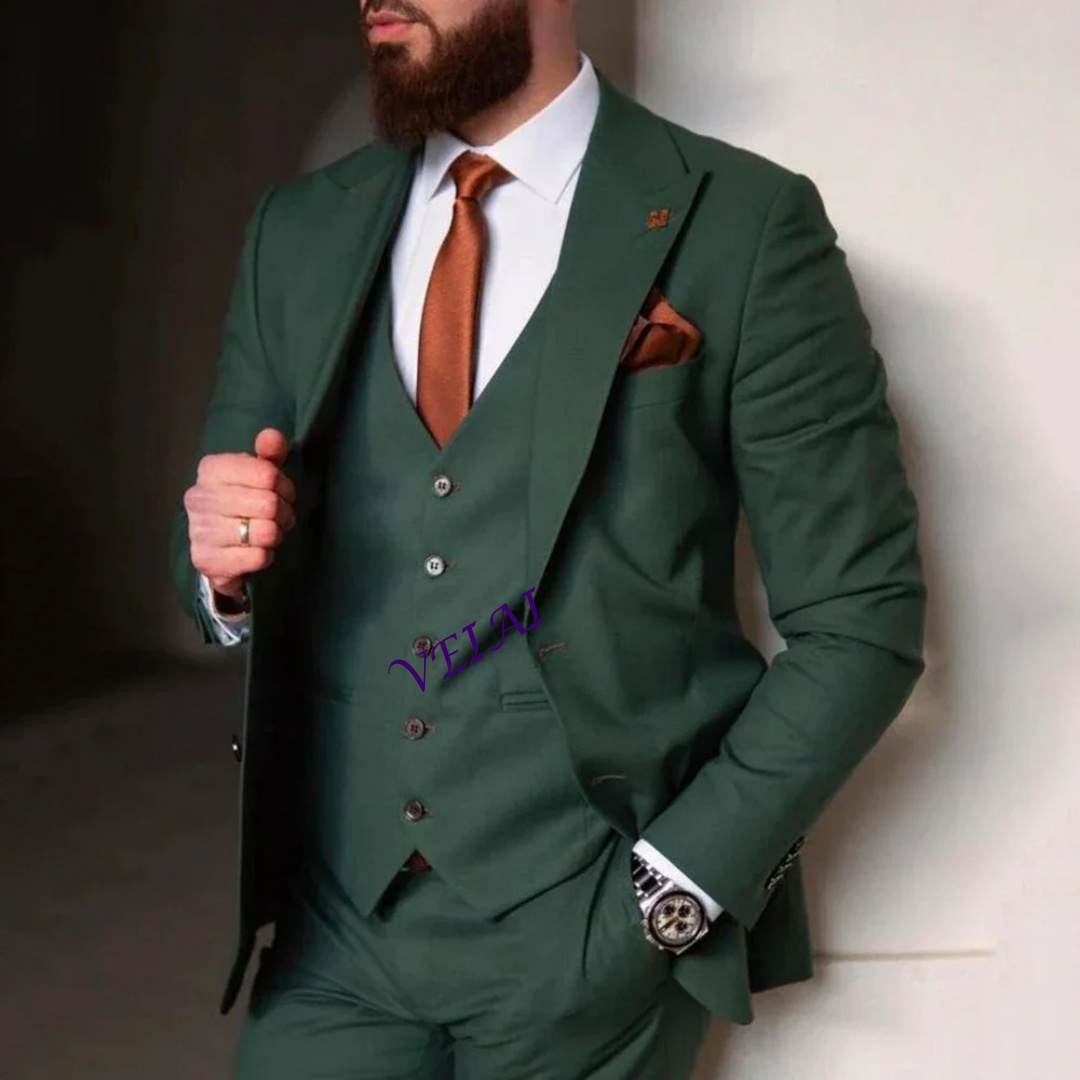 CustomizedTailor Made Men Suit - Men Formal Wear With Blazer ulasan dan harga