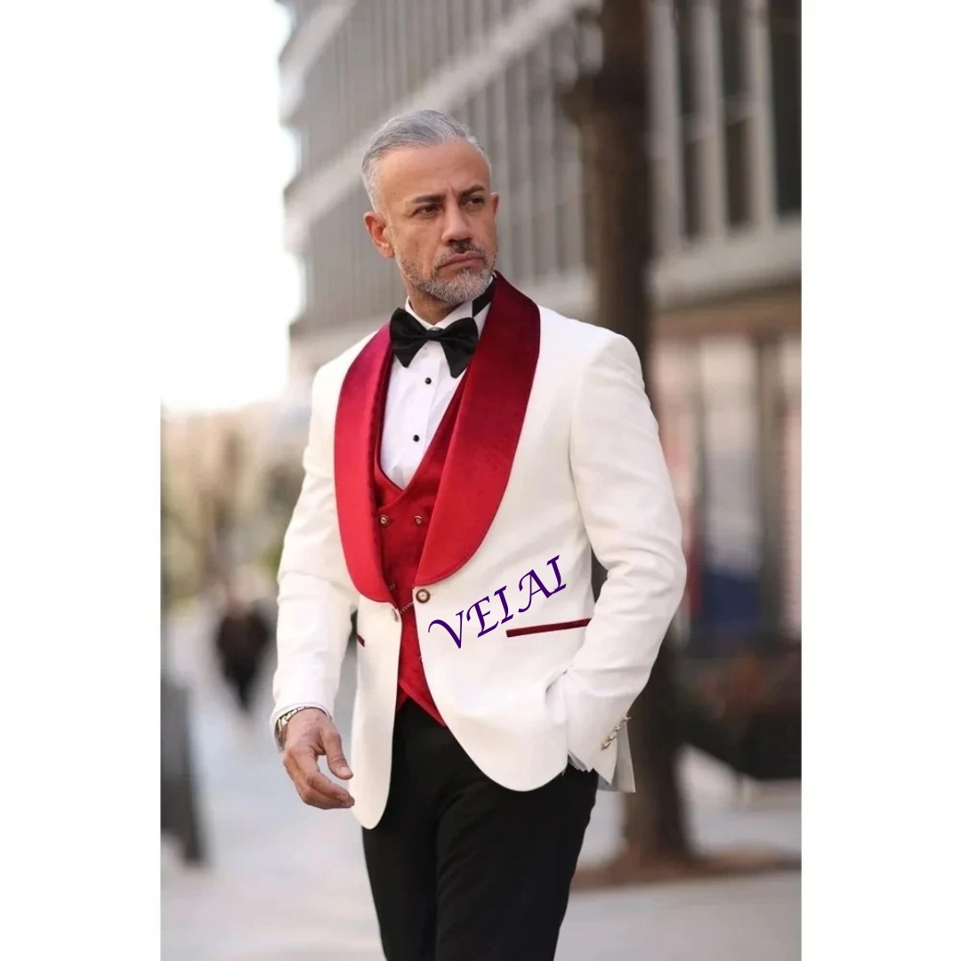 CustomizedMen Wedding Tuxedos  - Men Formal Wear With Blazer ulasan dan harga