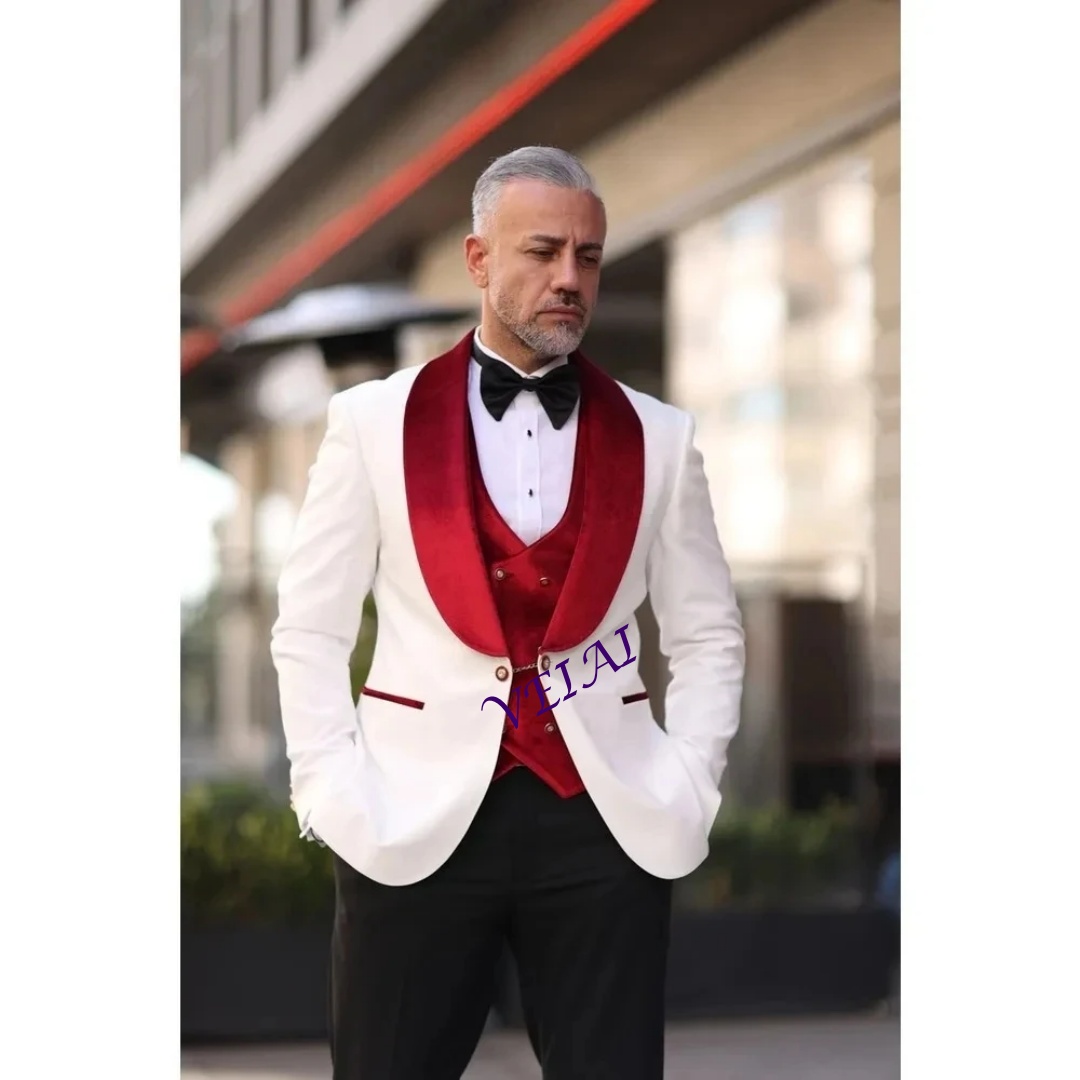 CustomizedMen Wedding Tuxedos  - Men Formal Wear With Blazer ulasan dan harga