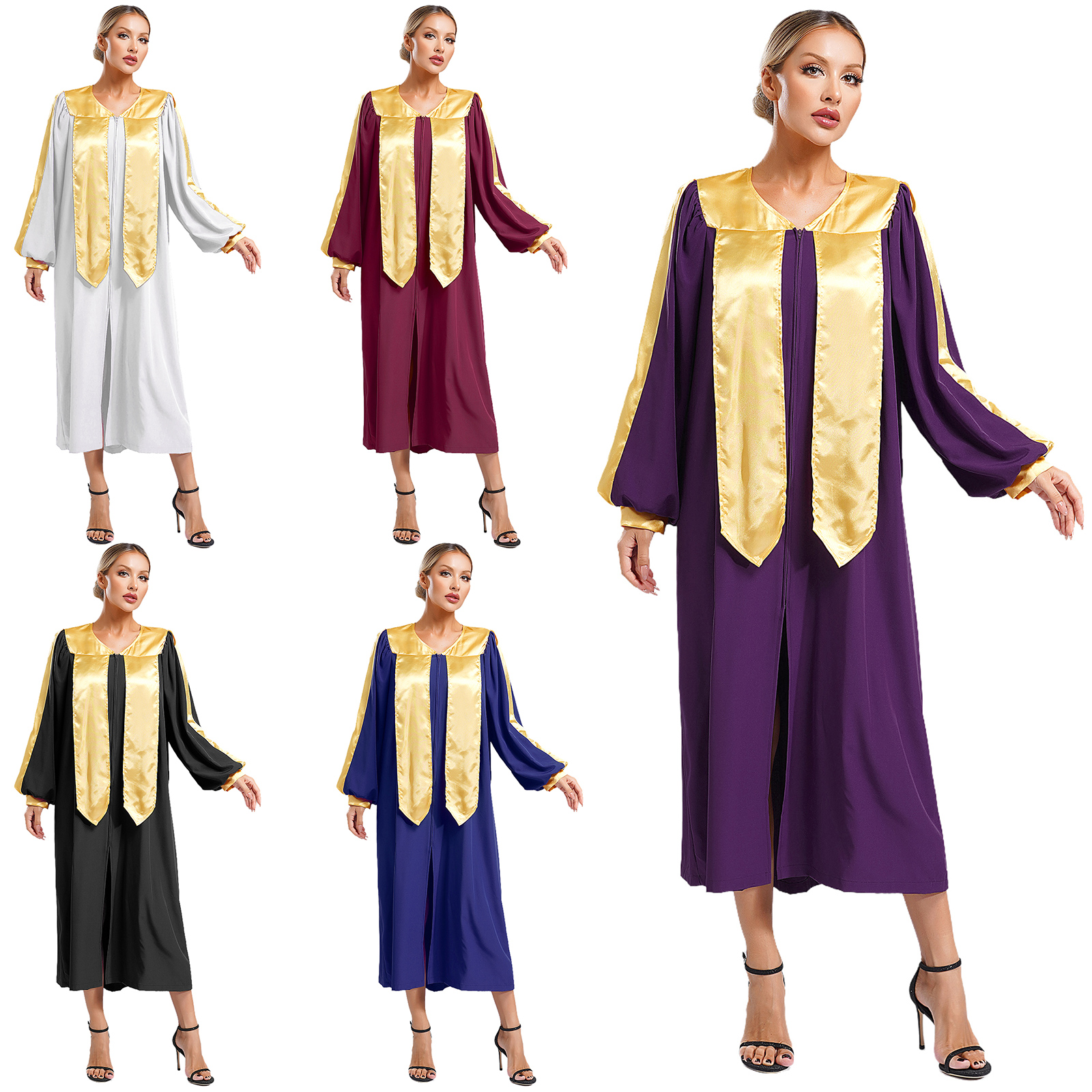 Womens Mens Church Choir Robe  - Men'S Formal Wear For Graduation ulasan dan harga