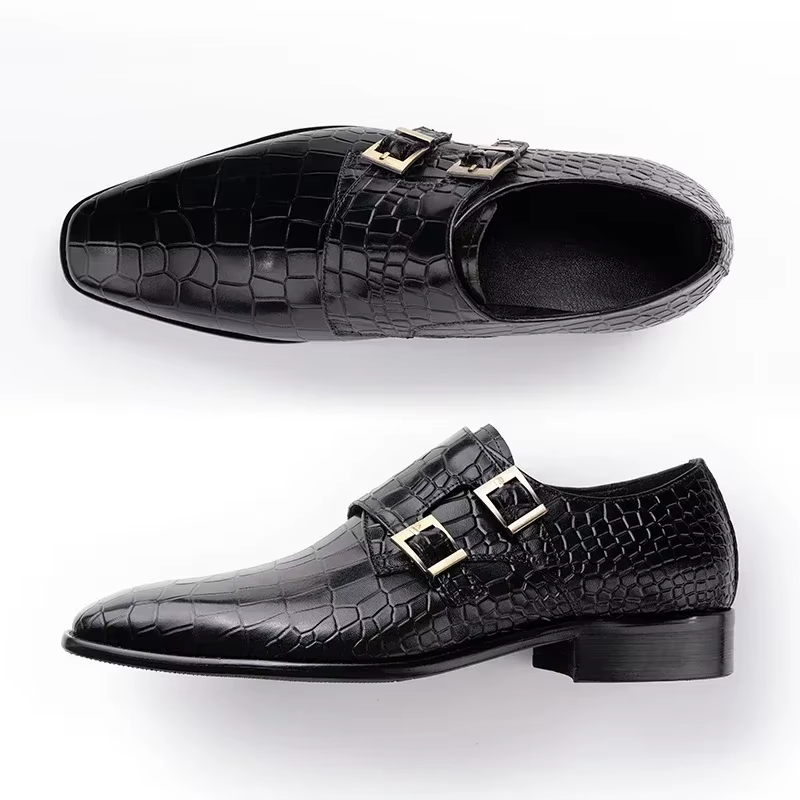 Men's Genuine Leather Dress Lo - Men Formal Party Wear Dress ulasan dan harga