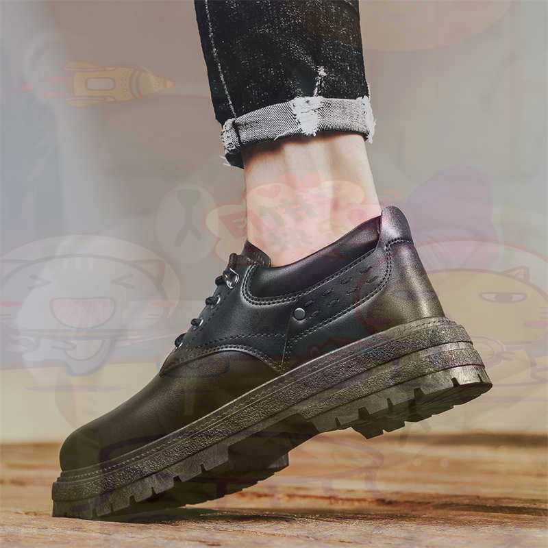 Dark Natural Leather Fashion T - Men'S Formal Wear Stores ulasan dan harga