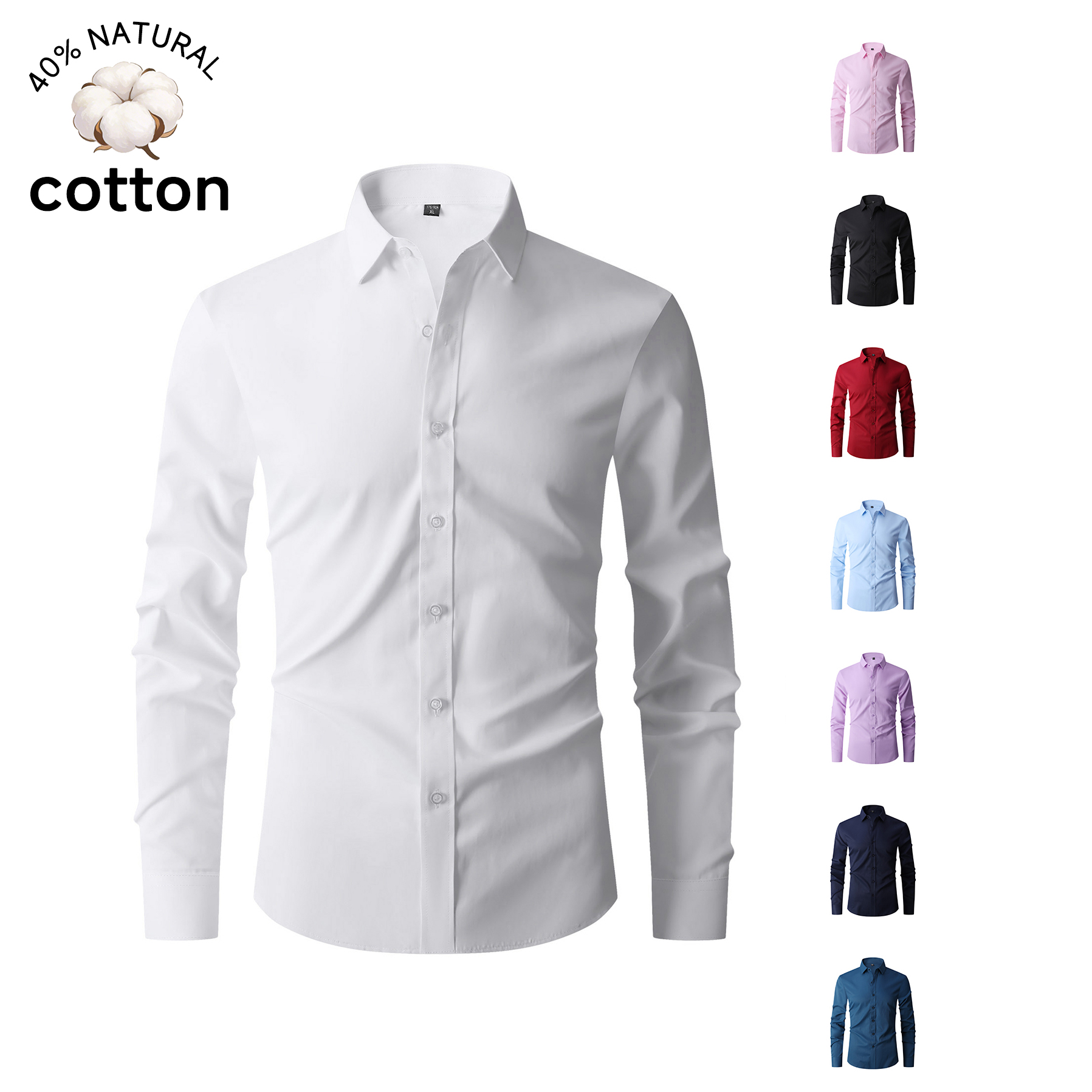 Good Quality Summer Cotton Men - Men Formal Party Wear Dress ulasan dan harga