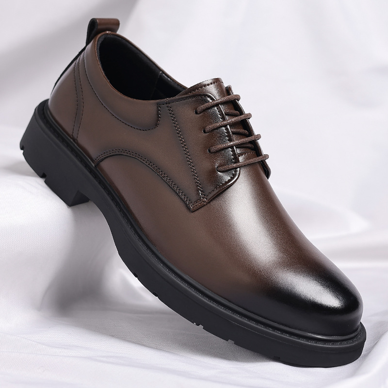 Men's leather shoes business f - Men Formal Party Wear Dress ulasan dan harga
