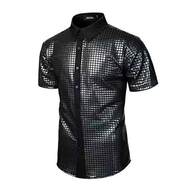 Men Retro 70s Disco Sequined B - Men'S Medieval Formal Wear ulasan dan harga