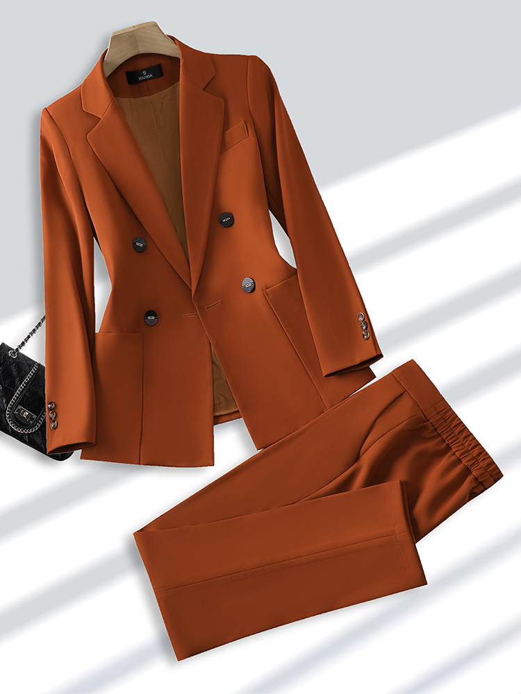 Fashion Ladies Pant Suit Forma - Men Formal Wear With Blazer ulasan dan harga
