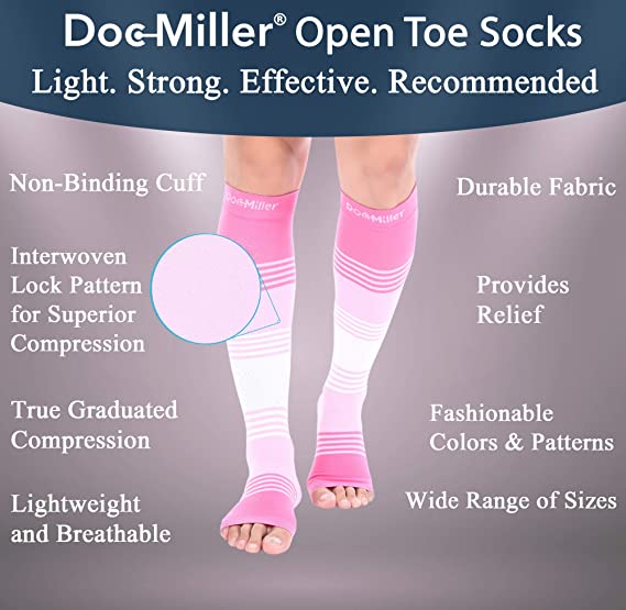 Open Toe Knee High Calf Compre - Men'S Formal Wear For Graduation ulasan dan harga