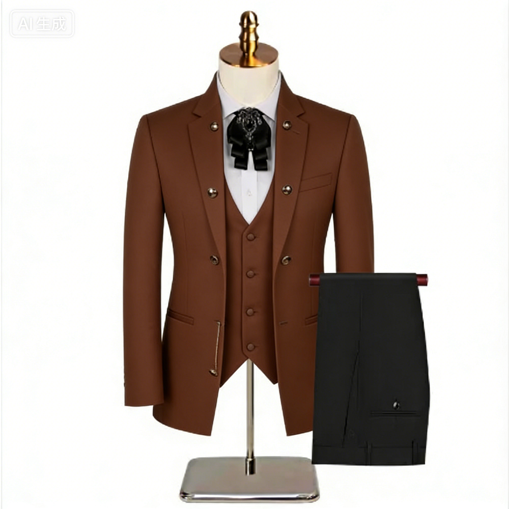 Men's Three-Piece Suit Floral  - Men Formal Wear With Blazer ulasan dan harga