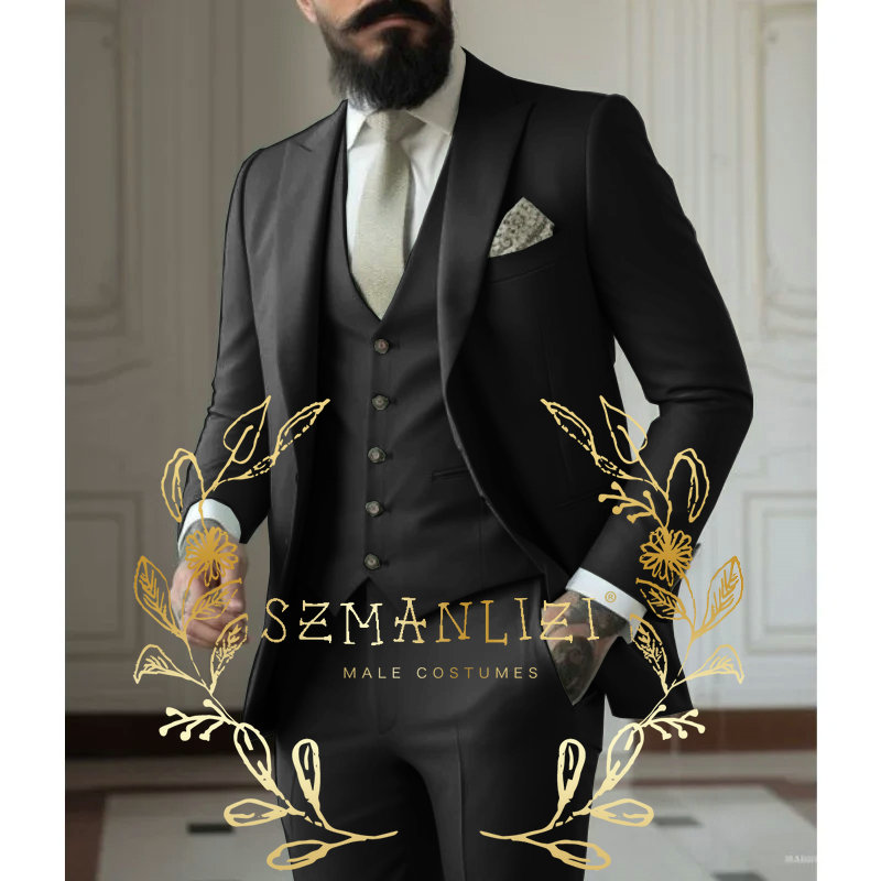 Light green Suits Men Suits 3  - Men Formal Wear Green ulasan dan harga