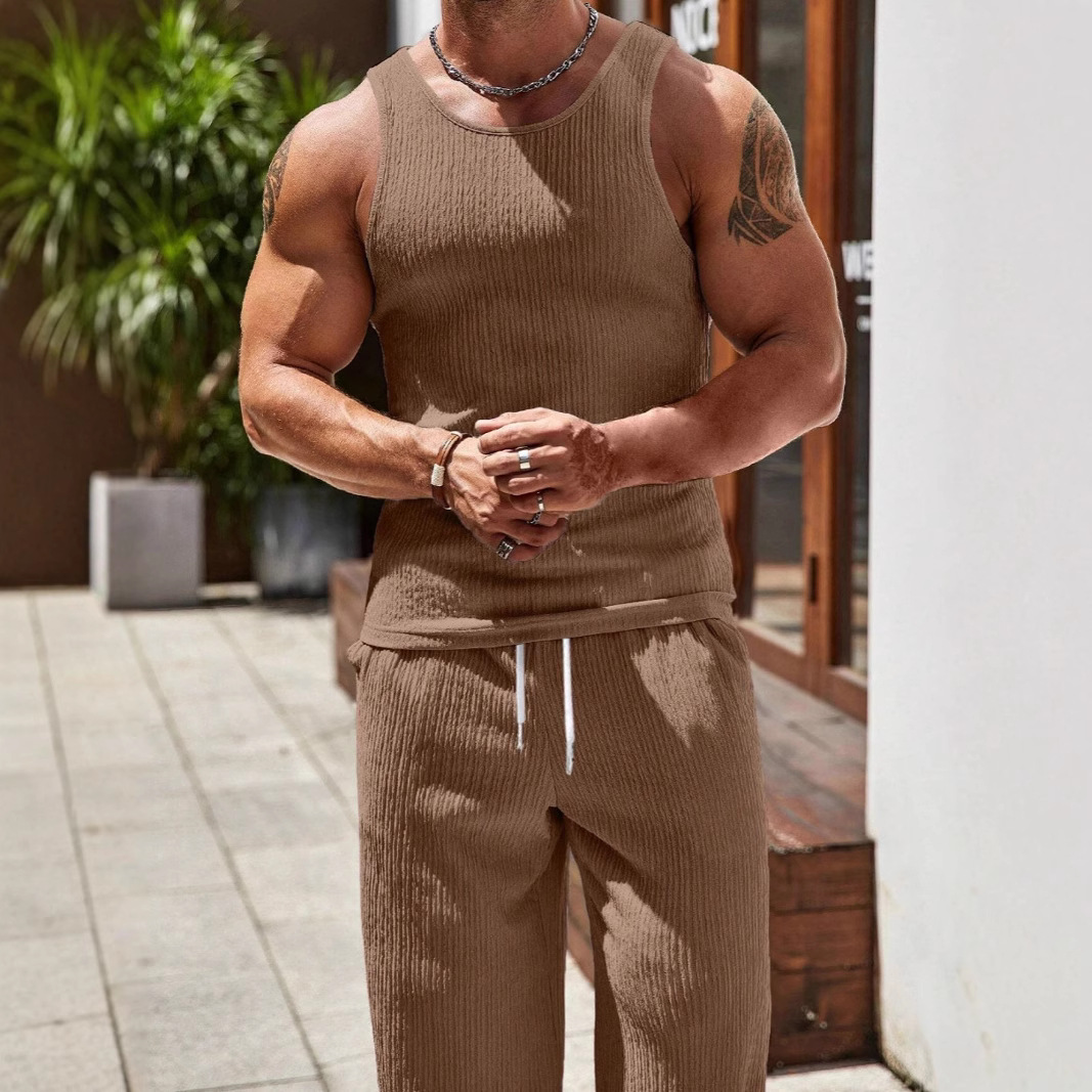 2026 Spring Summer Men's Slim  - Slim Fit Suit Set ulasan dan harga