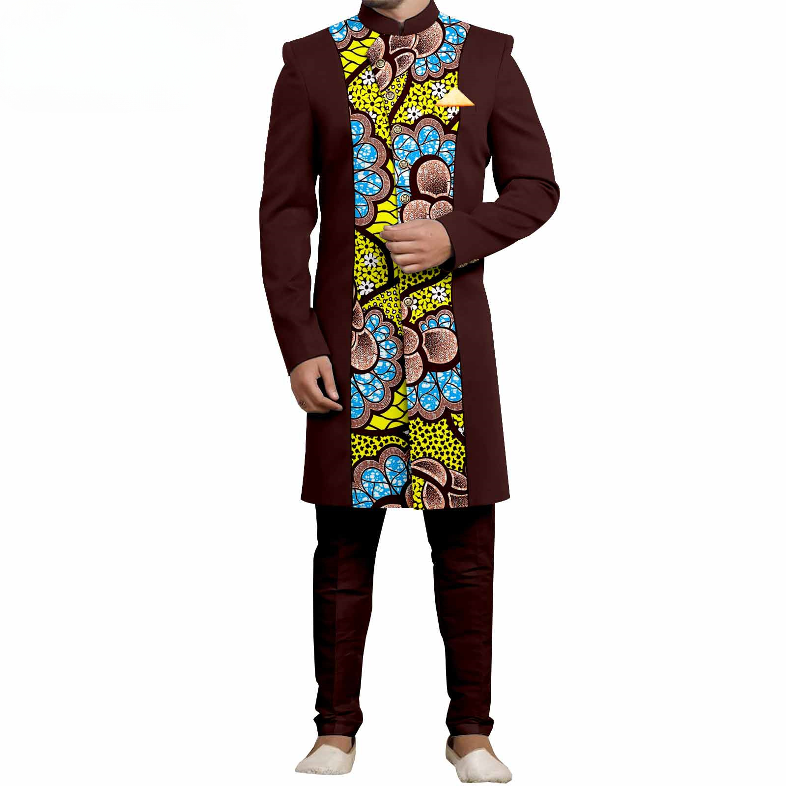 Men`s Suit Slim Fit Embroidery - Slim Fit Suit Set ulasan dan harga
