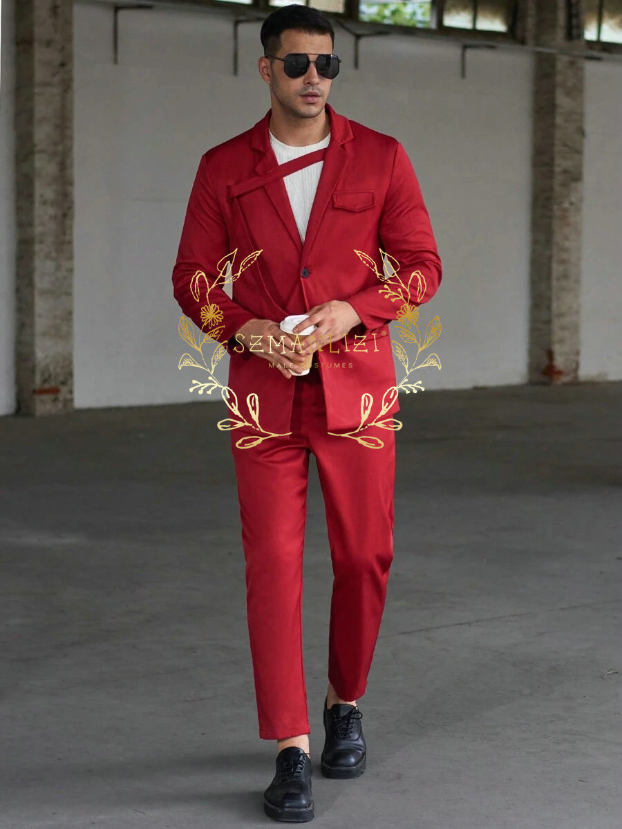 Fashionable Casual Men's Suits - Men'S Formal Evening Wear ulasan dan harga