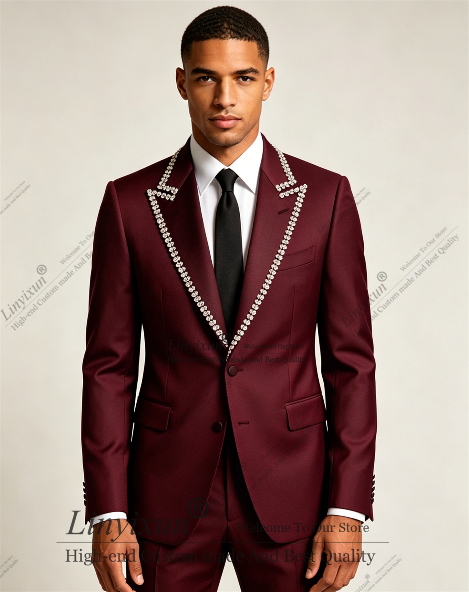 Formal Men Suits Wedding Suit  - Men Formal Wear With Blazer ulasan dan harga