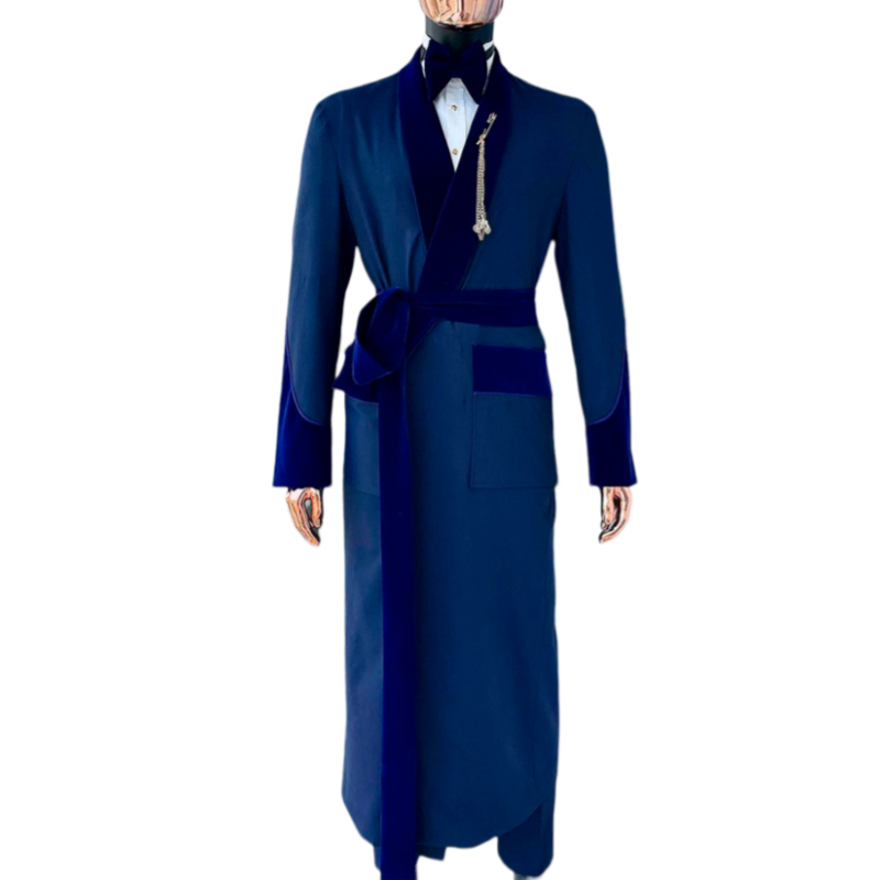 Tailor Made Royal Blue Men Sui - Men Formal Wear With Coat ulasan dan harga