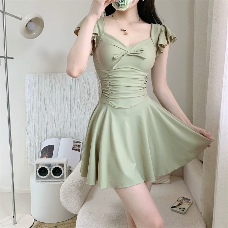 2026 New Women Skirted Swimdre - Slim Fit Suit Set ulasan dan harga